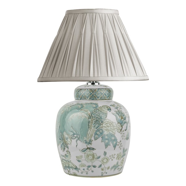 (image for) Laura Ashley Elizabeth Ceramic Table Lamp With Bird Print Design Base Only